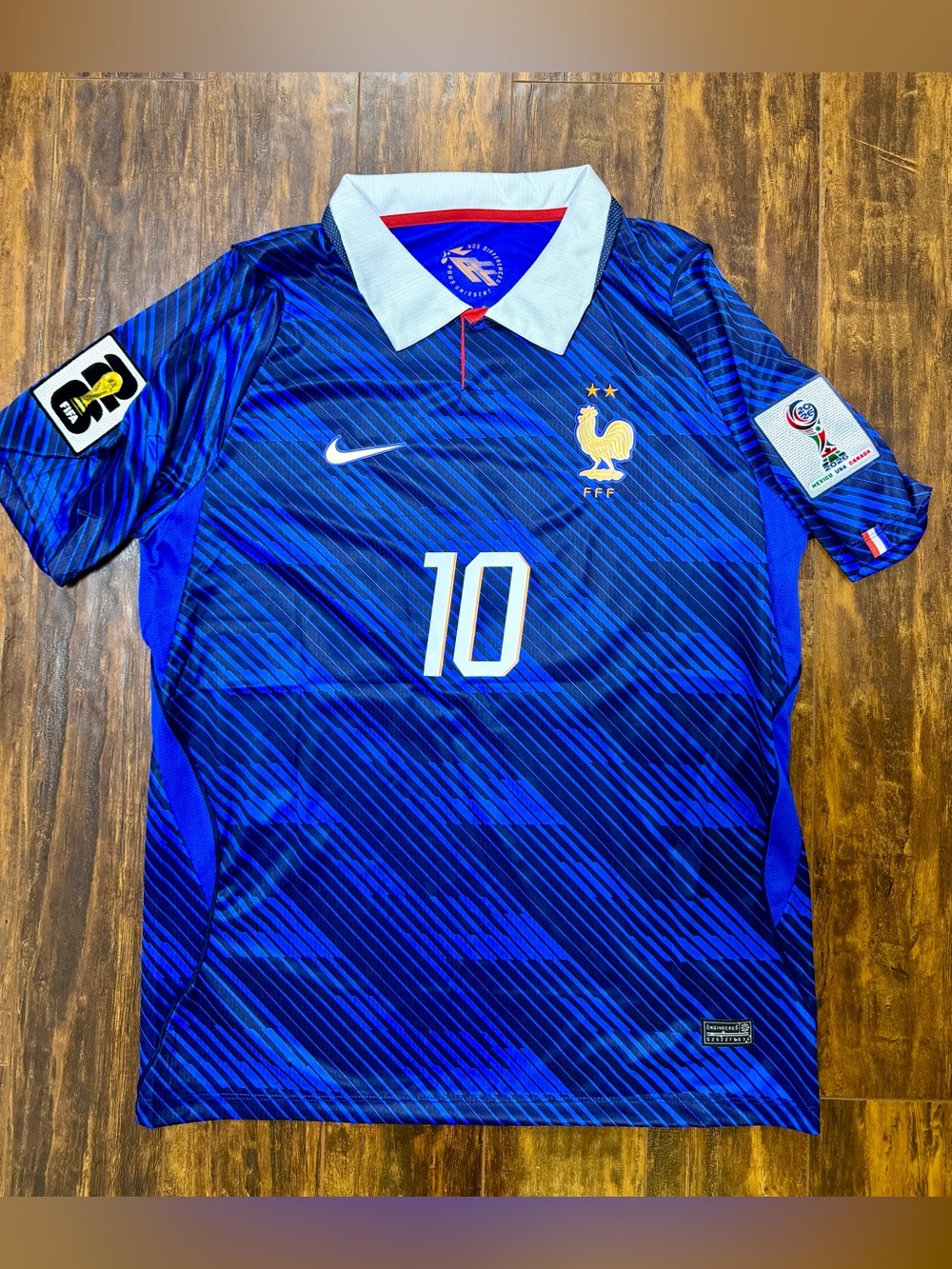 France Mbappe World Cup 2026 Soccer Home Jersey - Size XL Men Fan Version